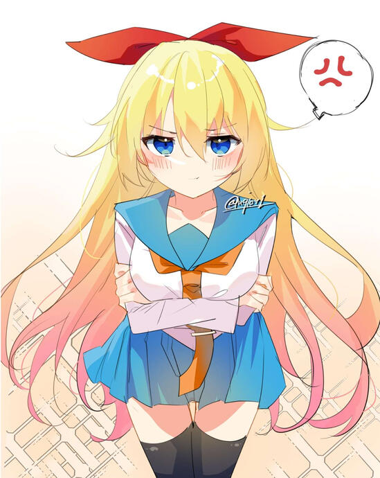 Chitoge Kirisaki | Nisekoi | Knee Up